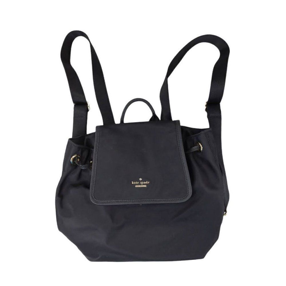 Kate Spade Black Backpack 